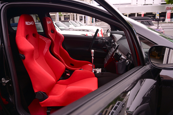 Fiat レカロ専門店 ASM -横浜市中区- レカロ(RECARO)シート装着写真