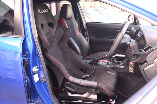 スバル WRX レカロ専門店 ASM -横浜市中区- レカロ(RECARO)シート装着写真・装着例